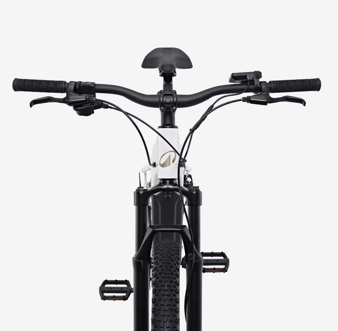 ROCKRIDER E-Mountainbike Hardtail 29 Zoll Aluminiumrahmen E-Expl 100 weiß