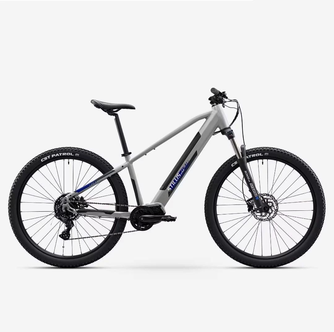 STILUS E-Mountainbike Hardtail Stilus Offroad hellgrau